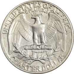 سکه کوارتر دلار 1965 واشنگتن - EF40 - آمریکا