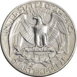 سکه کوارتر دلار 1968 واشنگتن - EF40 - آمریکا