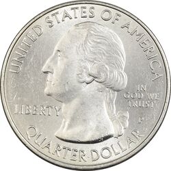 سکه کوارتر دلار 2019P (رودخانه بدون بازگشت) - MS62 - آمریکا