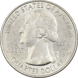 سکه کوارتر دلار 2019P (رودخانه بدون بازگشت) - AU58 - آمریکا