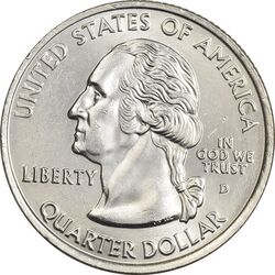 سکه کوارتر دلار 2006D ایالتی (کلرادو) - MS63 - آمریکا