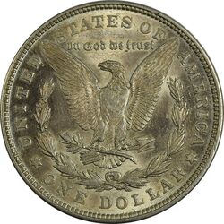 سکه یک دلار 1921 مورگان - MS62 - آمریکا
