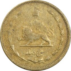 سکه 5 دینار 1318 - VF25 - رضا شاه