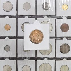 سکه 5 سانتیم 1899 جمهوری - دنیل دوپویس - VF35 - فرانسه
