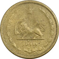 سکه 10 دینار 1316 برنز - EF45 - رضا شاه