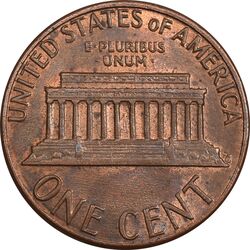 سکه 1 سنت 1983 لینکلن - AU55 - آمریکا