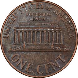 سکه 1 سنت 1998D لینکلن - AU50 - آمریکا