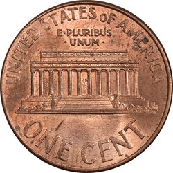 سکه 1 سنت 2001D لینکلن - AU58 - آمریکا