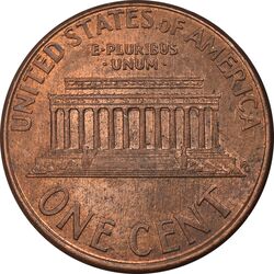 سکه 1 سنت 2002 لینکلن - MS61 - آمریکا