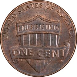 سکه 1 سنت 2013 لینکلن - AU58 - آمریکا