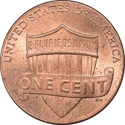 سکه 1 سنت 2016 لینکلن - MS62 - آمریکا