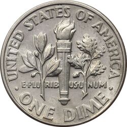 سکه 1 دایم 1999D روزولت - AU50 - آمریکا
