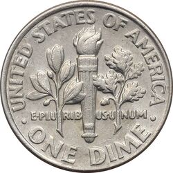 سکه 1 دایم 1999D روزولت - EF40 - آمریکا