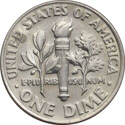 سکه 1 دایم 2000D روزولت - AU50 - آمریکا