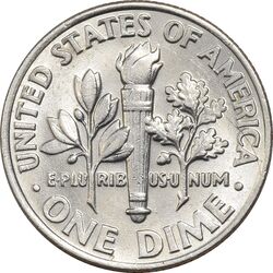 سکه 1 دایم 2003P روزولت - AU58 - آمریکا
