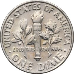 سکه 1 دایم 2008P روزولت - AU58 - آمریکا