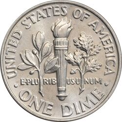 سکه 1 دایم 2021D روزولت - EF45 - آمریکا