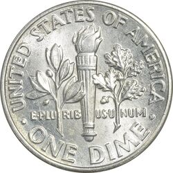 سکه 1 دایم 2022P روزولت - AU58 - آمریکا