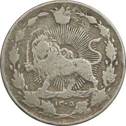سکه 100 دینار 1305 - F - رضا شاه