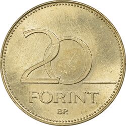 سکه 20 فورینت 2007 جمهوری - MS61 - مجارستان