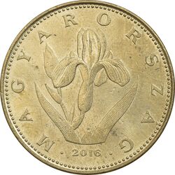 سکه 20 فورینت 2016 جمهوری - AU58 - مجارستان