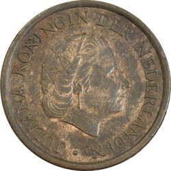 سکه 5 سنت 1980 یولیانا - EF45 - هلند