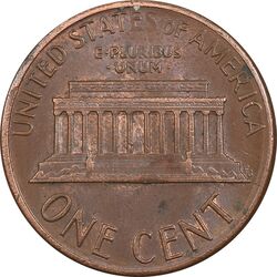 سکه 1 سنت 1987 لینکلن - AU50 - آمریکا