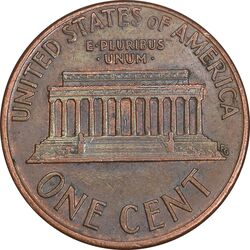 سکه 1 سنت 1990 لینکلن - EF45 - آمریکا