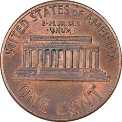 سکه 1 سنت 1992 لینکلن - AU58 - آمریکا