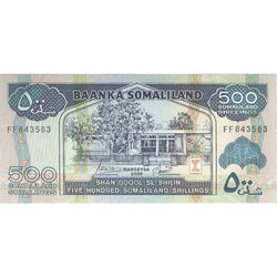اسکناس 500 شیلینگ 2006 جمهوری - تک - UNC63 - سومالی لند