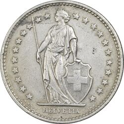 سکه 2 فرانک 1970 دولت فدرال - EF45 - سوئیس