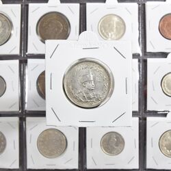 سکه 1000 دینار 1307 تصویری - MS62 - رضا شاه