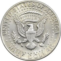 سکه نیم دلار 1974 کندی - AU58 - آمریکا