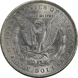 سکه یک دلار 1885 مورگان - MS63 - آمریکا
