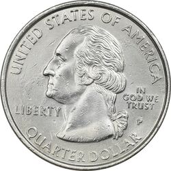 سکه کوارتر دلار 1999P ایالتی (دلاویر) - AU - آمریکا