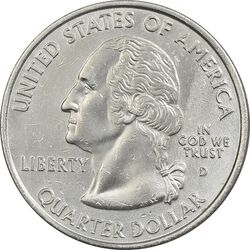 سکه کوارتر دلار 2004D ایالتی (میشیگان) - AU - آمریکا