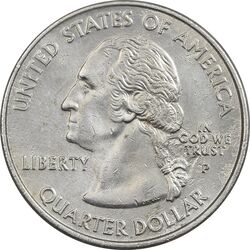 سکه کوارتر دلار 200P ایالتی (مونتانا) - AU - آمریکا