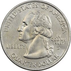 سکه کوارتر دلار 2006D ایالتی (کلرادو) - AU - آمریکا