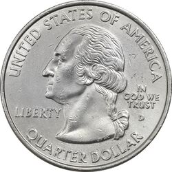 سکه کوارتر دلار 2003D ایالتی (آرکانزاس) - AU - آمریکا