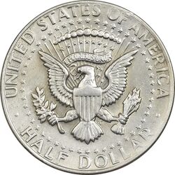سکه نیم دلار 1973D کندی - EF45 - آمریکا