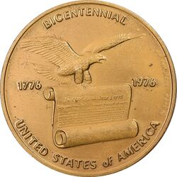 مدال جشن دویست سالگی اعلامیه استقلال ایالات متحده - AU - آمریکا