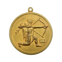 مدال آویز ستاد ارتشتاران (کماندار) طلایی - AU - محمدرضا شاه