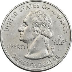 سکه کوارتر دلار 1999D ایالتی (کنکتیکت) - AU - آمریکا
