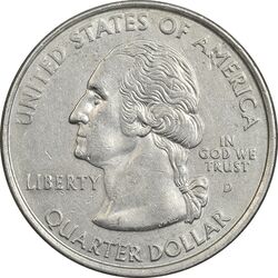 سکه کوارتر دلار 2000D ایالتی (مریلند) - EF - آمریکا