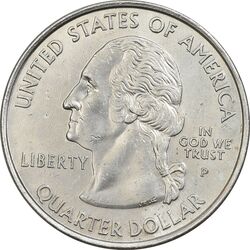 سکه کوارتر دلار 2005P ایالتی (مینسوتا) - AU - آمریکا