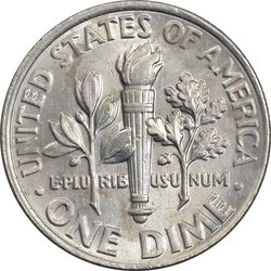 سکه 1 دایم 2013D روزولت - AU55 - آمریکا