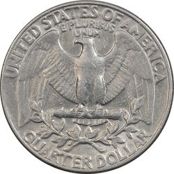 سکه کوارتر دلار 1983D واشنگتن - EF40 - آمریکا
