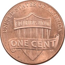 سکه 1 سنت 2019D لینکلن - MS63 - آمریکا
