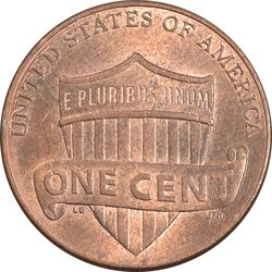 سکه 1 سنت 2014 لینکلن - AU55 - آمریکا