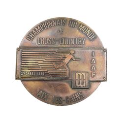 مدال مسابقات جهانی دو صحرانوردی به میزبانی شهر اکس-له-بن - AU - فرانسه